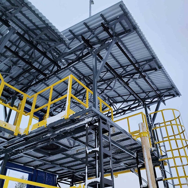 Выборгский район. ПАО "Новатэк" использует учебно-тренировочный полигон "Альпинист 03-06-2"для своих тренировок специалистов